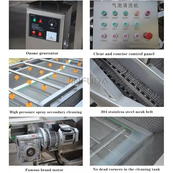 High Quality Vegetable and Fruit Washing Machine