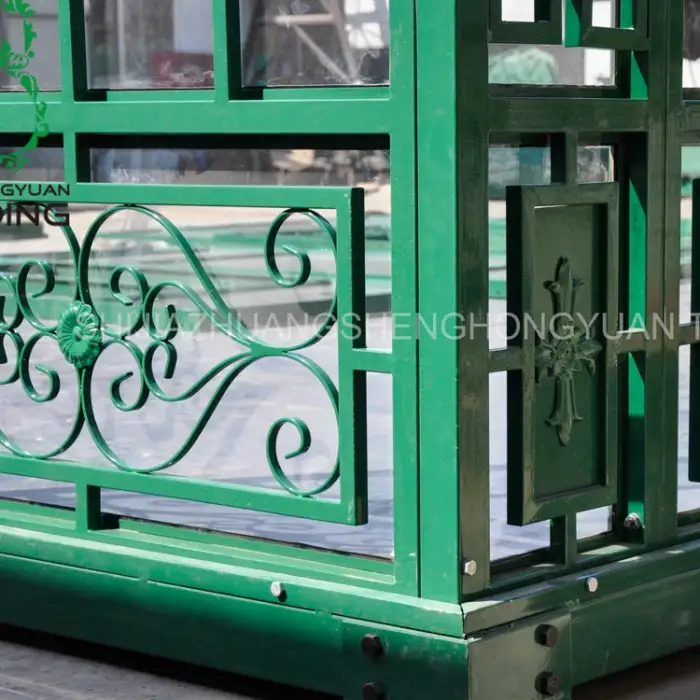 Wrought Iron Outdoor Victorian Garden Greenhouse