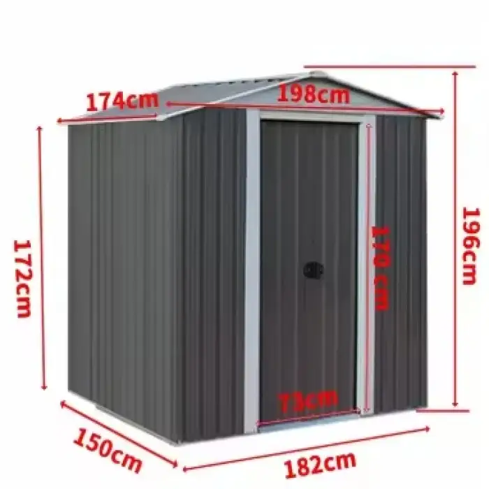 Against blizzard snowstorm Customized available garden sheds and summer houses garden shed outdoor garden storage shed