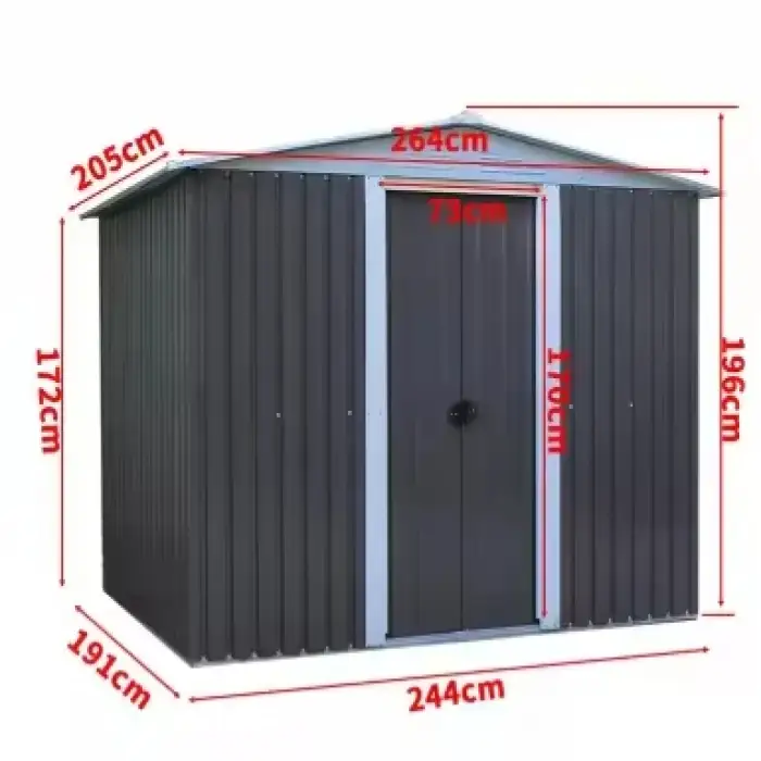 Against blizzard snowstorm Customized available garden sheds and summer houses garden shed outdoor garden storage shed