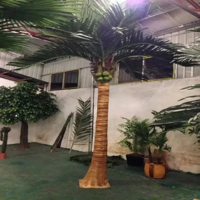 songtao Enchanted Garden Landscaping Forest Decor Outdoor Trees Life Size Artificial Palm Tree