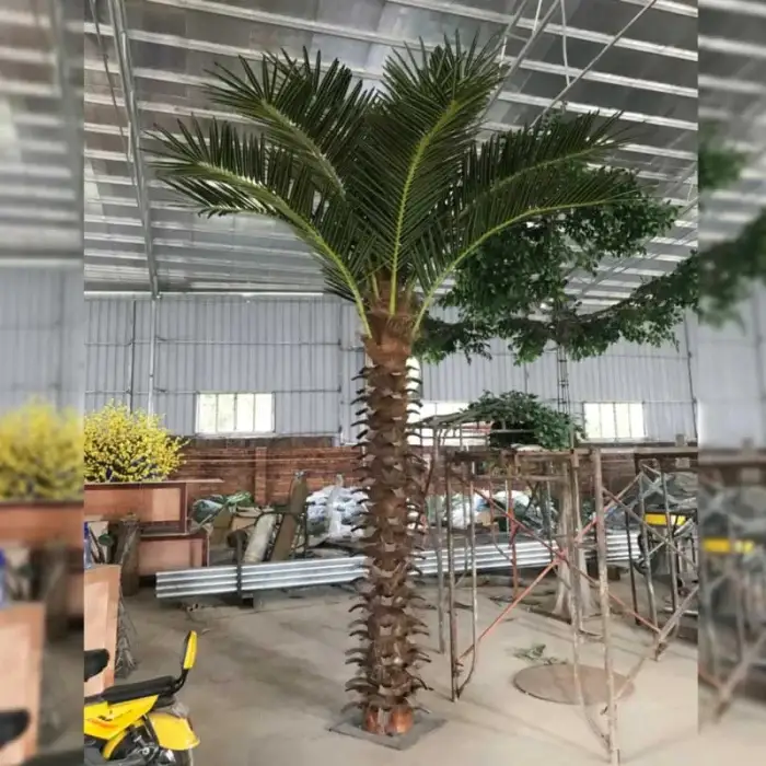 songtao Enchanted Garden Landscaping Forest Decor Outdoor Trees Life Size Artificial Palm Tree