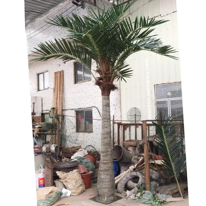 songtao Enchanted Garden Landscaping Forest Decor Outdoor Trees Life Size Artificial Palm Tree