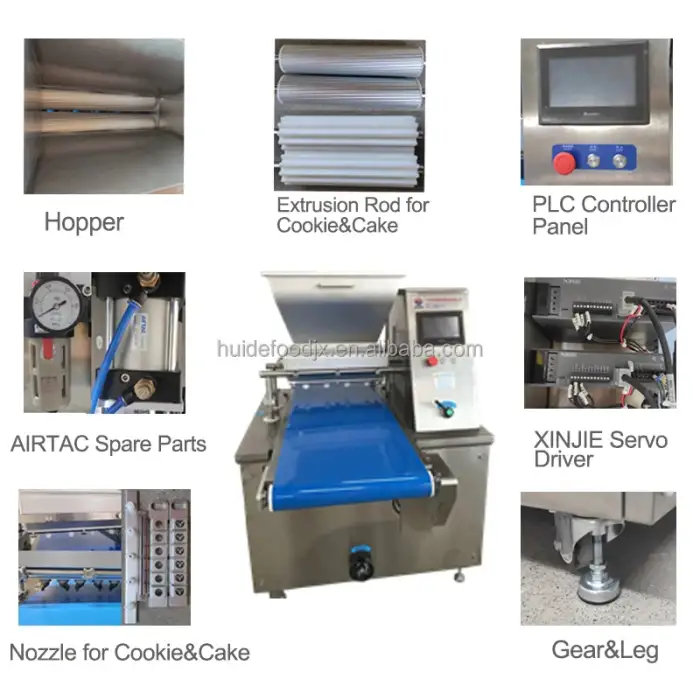 Family Cake Making  Machine Automatic  dry cake Depositor Machine