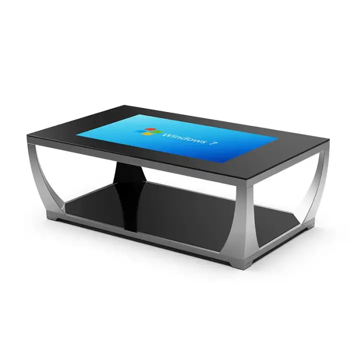 Custom home smart touch coffee table  screen