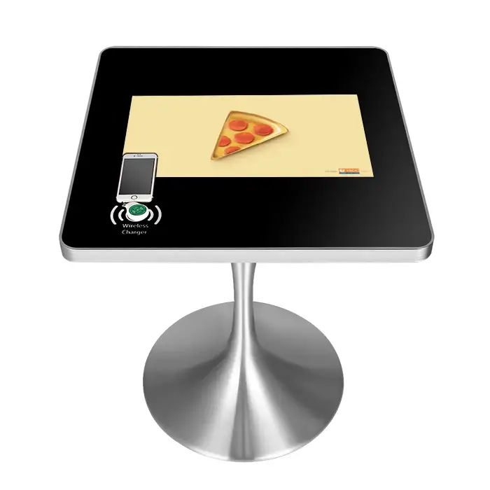 Touch interactive smart table with multitouch and waterproof table