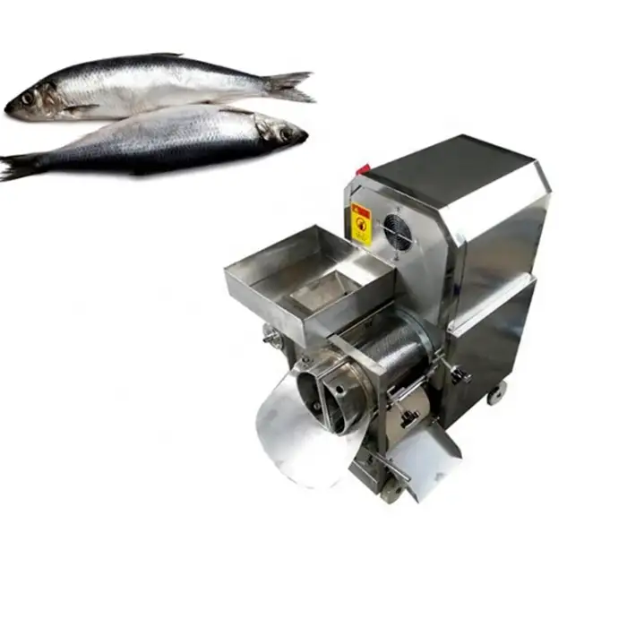 Commercial fish,crab deboner machine to remove fish bones and skin processing machine