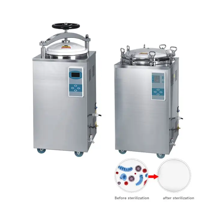 Canned Food Retort Machine Pressure Steam Sterilizer Autoclave Retort For Canning Food 35L 50L 75L 100L 120L 150L