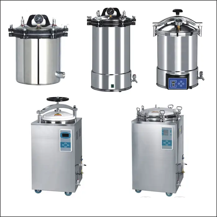 Canned Food Retort Machine Pressure Steam Sterilizer Autoclave Retort For Canning Food 35L 50L 75L 100L 120L 150L