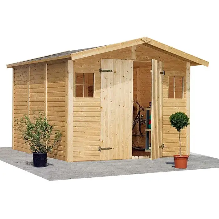 Garden Sheds Storage Outdoor Log Timber Storage Shed Outdoor Wood House