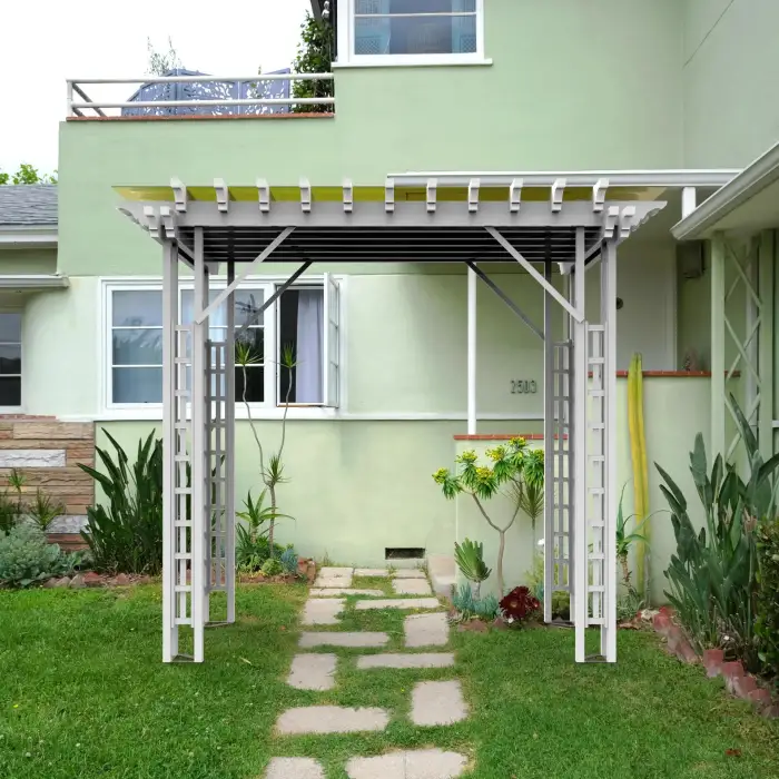 Fentech decorative outdoor PVC garden Arbor