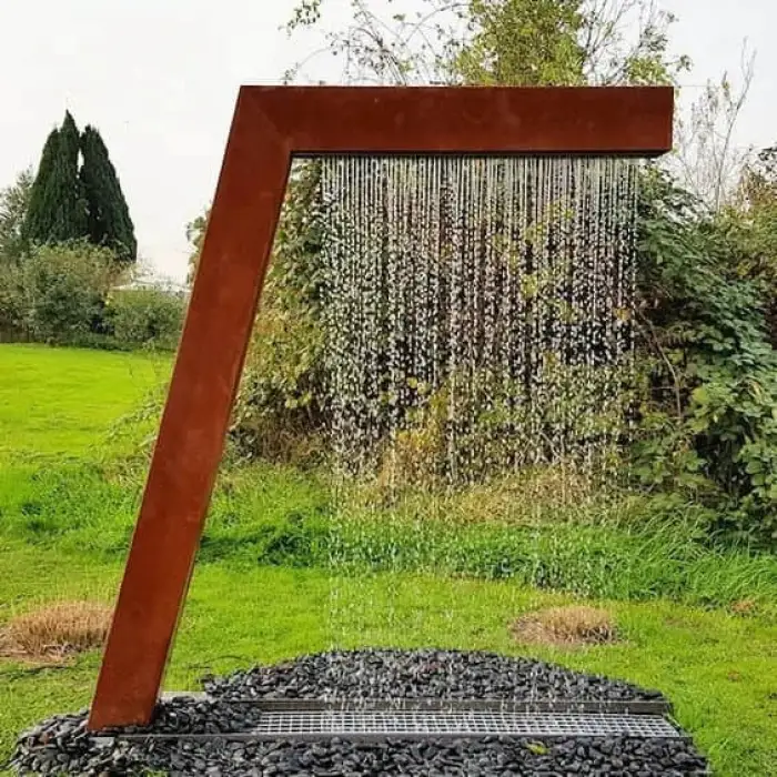 Outdoor Water Fountain Garden Waterfall Landscaping Water Feature garden fountain water fall