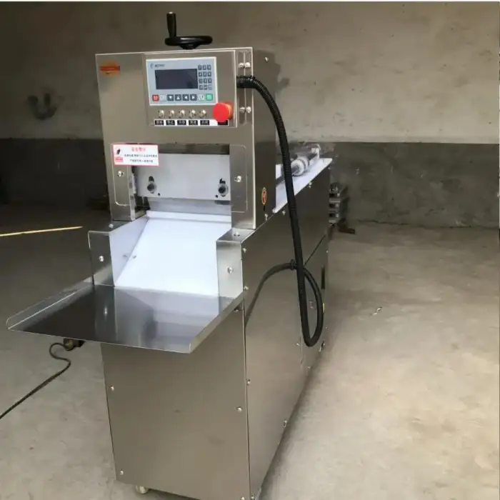 Better Automatic mutton 2 rolls Big model sheep meat slicing machine