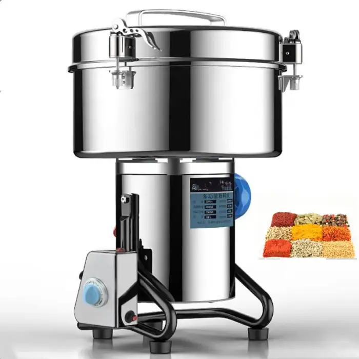 Large Capacity 4500g coffee herb Spice corn grinders flour mill pulverizer machine