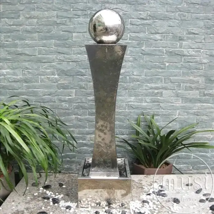 Stainless Steel Garden Waterfall