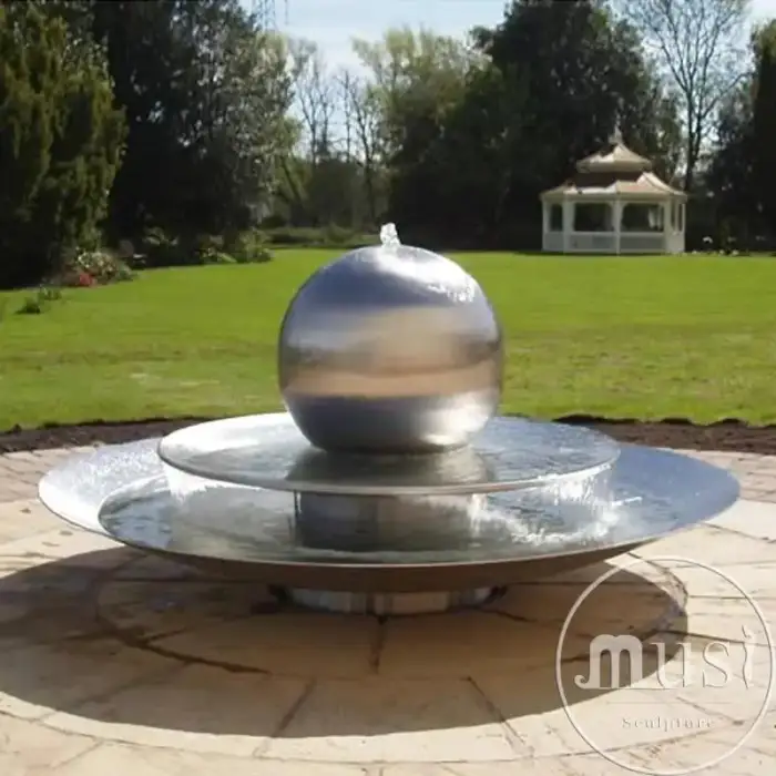 Stainless Steel Garden Waterfall