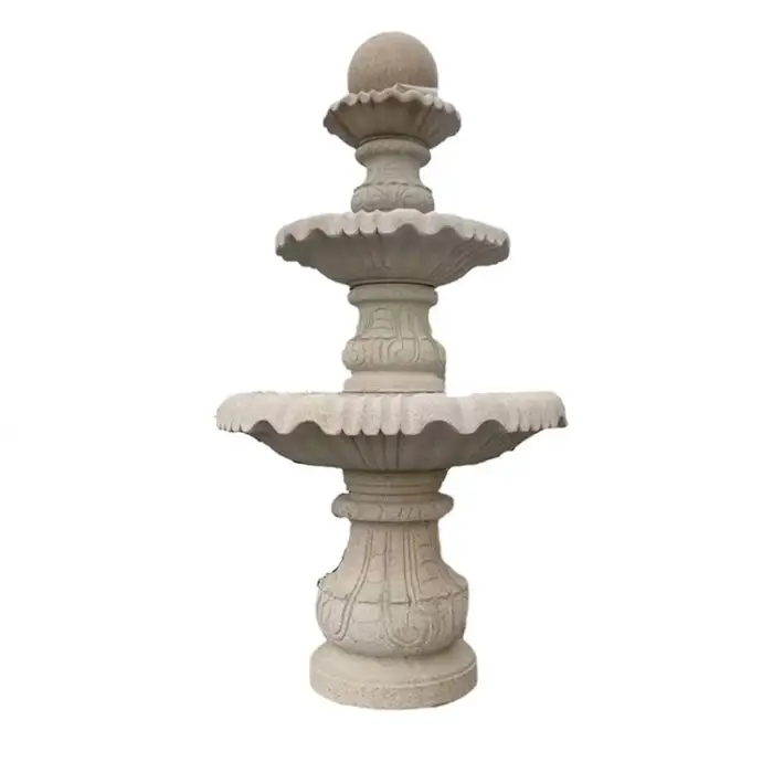 Hand Carved Large Outdoor Garden Marble Fountain Beautiful Stone Fountain Water Fountain