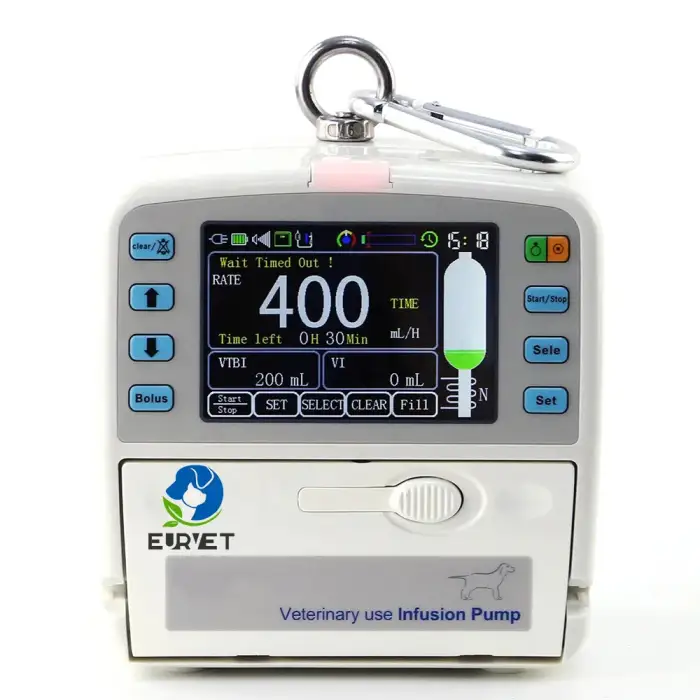 EUR VET Finely Processed Veterinary Syringe Infusion Pump Veterinary Instrument Veterinary Infusion Pump