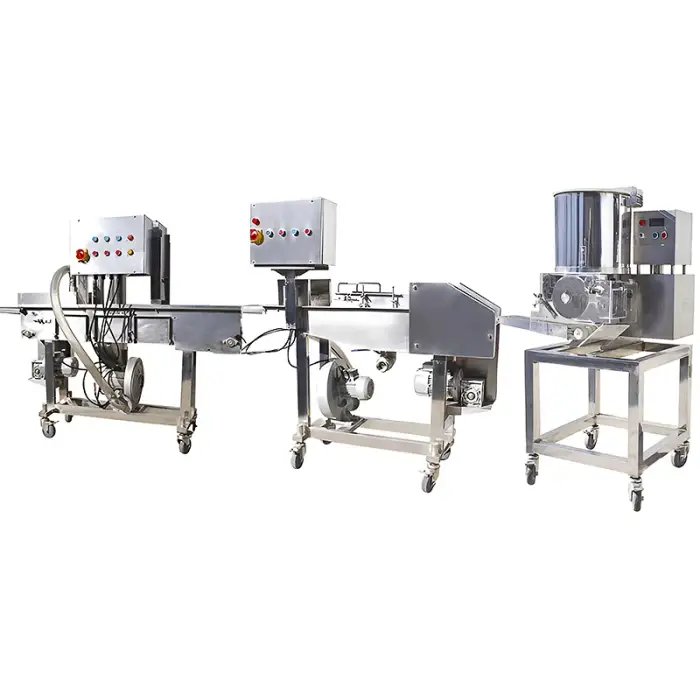 Chicken nugget forming machine/burger patty making machine/burger patty production line