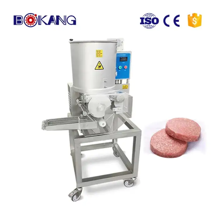 automatic hamburger patty forming machine chicken nugget production line CXJ100