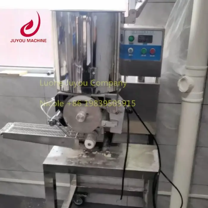 automatic burger patty forming machines chicken nugget production line