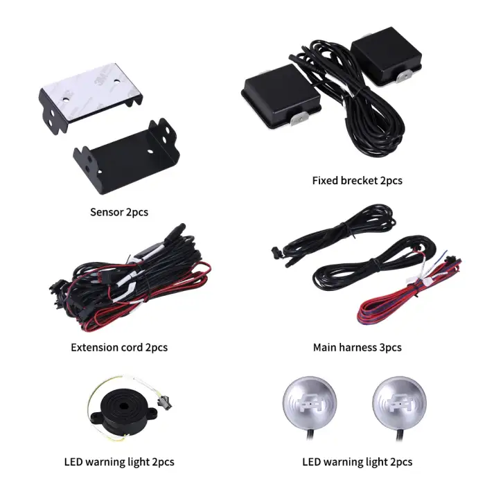 Car Radar Sensor BSD Car radar sensor Change Lane Safer Monitoring Assistant 24Ghz blind spot detection system