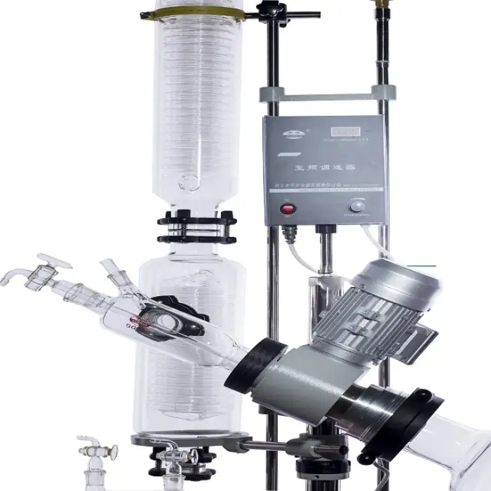 Factory lab short path distillation 5L 10L 20L 50L essential oil extraction rotary evaporator