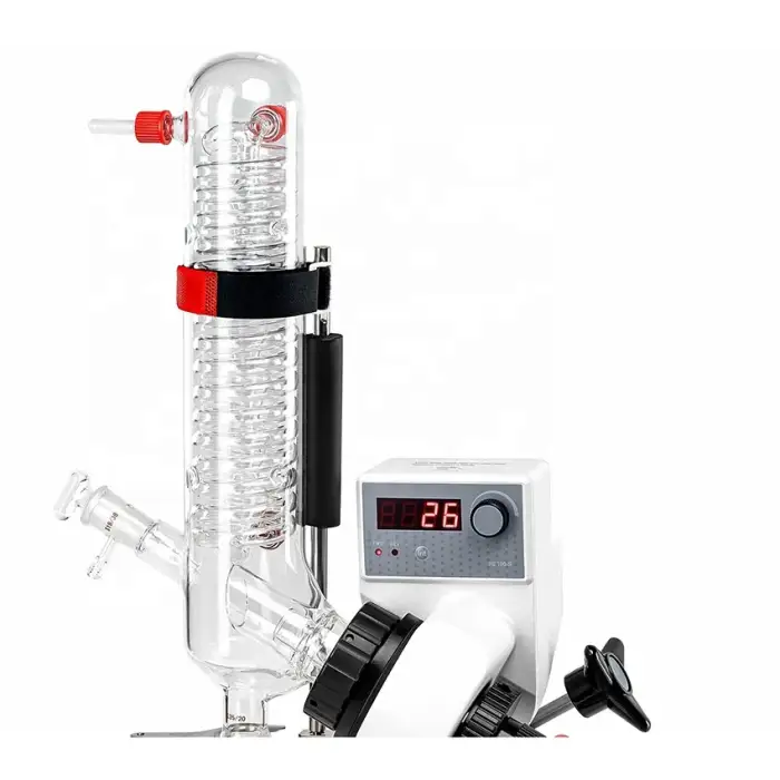 RE100-S Laboratory used LED Digital vacuum distillation  5L Rotary Evaporator Heating Bath