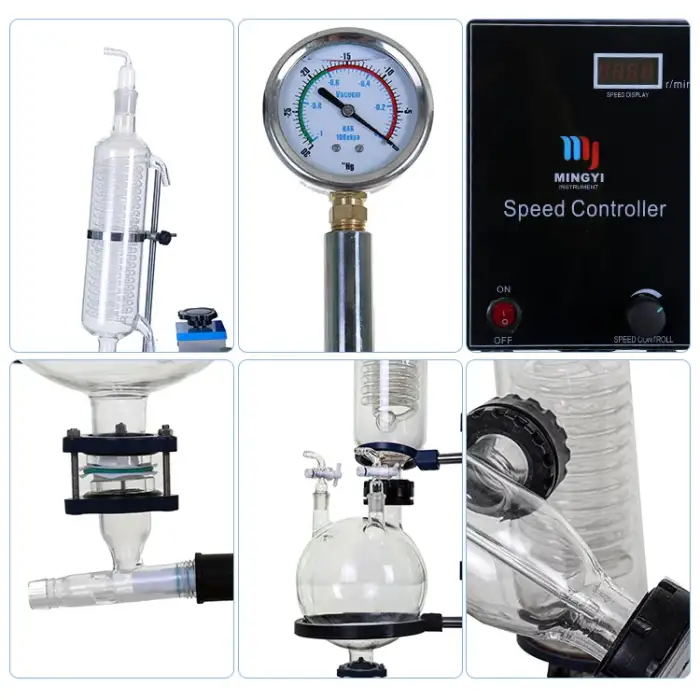 Buchi System Mini Vacuum 1l RE-201D Laboratory Digital Ethanol Rotary Evaporator