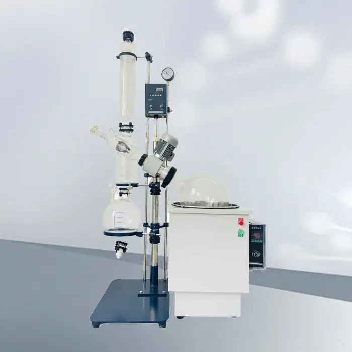 laboratory equipment rotovap rotary evaporator 1L with vacuum pump and chiller