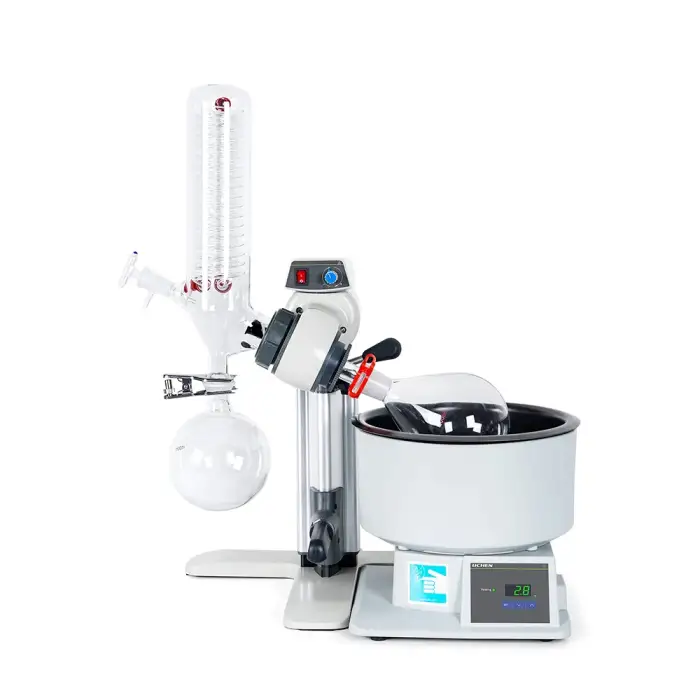 1L 2L 3L Laboratory thermostatically controlled distiller purification Automatic liquid crystal display vacuum rotary evaporator