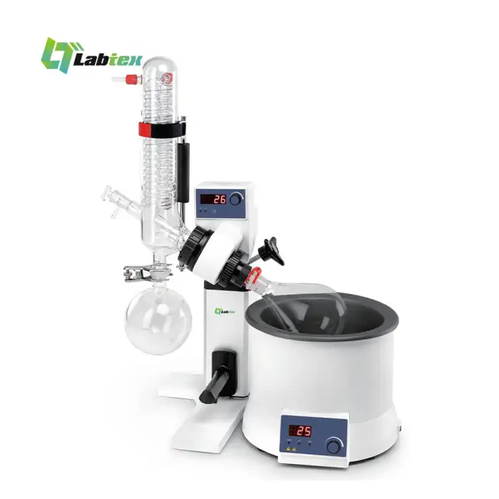 LABTEX LED Digital Rotary Evaporator Laboratory Vacuum Rotary Evaporator With Vacuum Controller