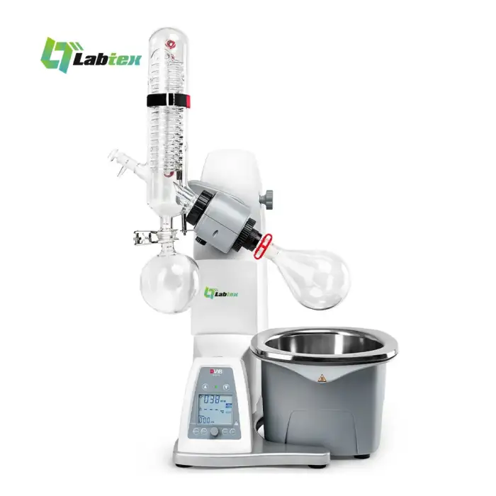 LABTEX LCD Digital Display Rotary Evaporator Lab Vacuum Rotary Evaporator