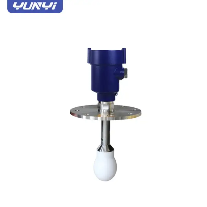 Yunyi HART Level Measuring Instrument Radar Material level Sensor Transmitter Pvdf guided wave radar level sensor transmitter