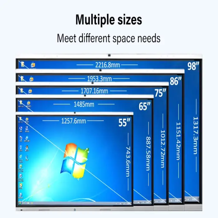 Interactive Flat Panel 4k Lcd Digital Interactive Smart Boards for Schools Teaching