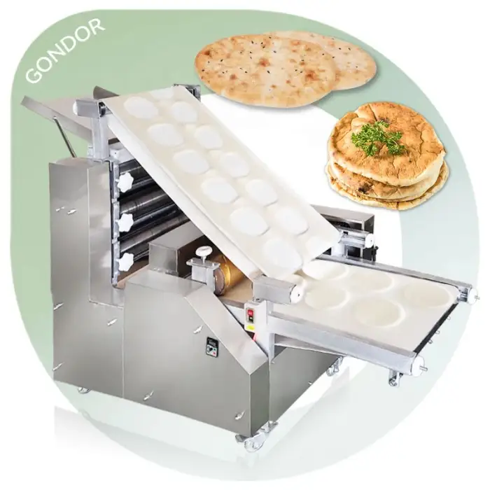 New Fully Automatic Shawarma Lavash Naan Chapati Roti Make Maker Lebanese Arabic Pita Bread Machine