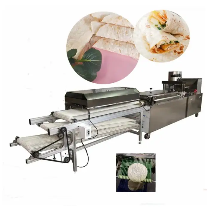 automatic 30m tortilla arabic bread pita bread chapati production line