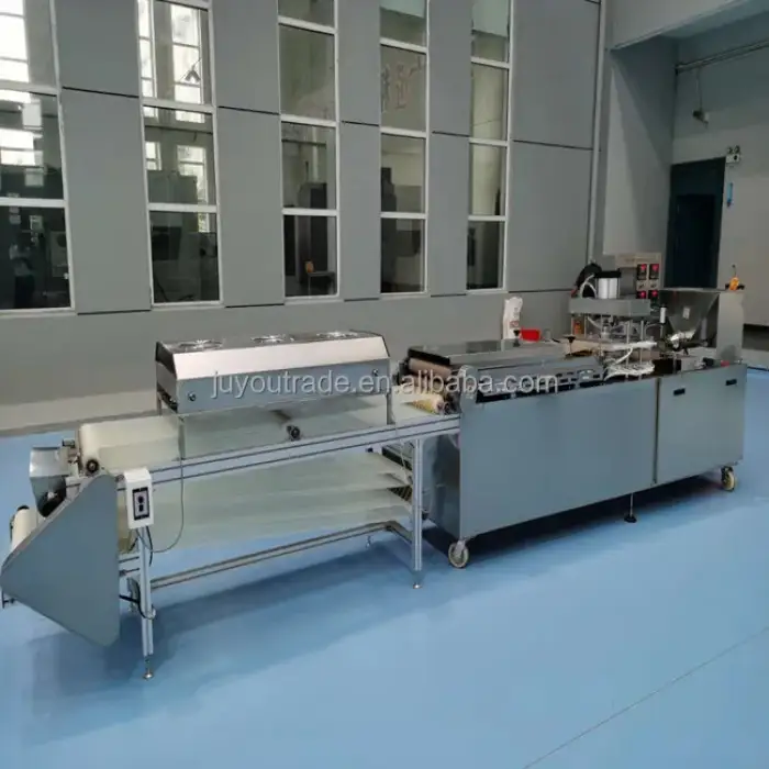 JUYOU Arabic Pita Naan Bread Paratha Chapati Roti Tortilla Making Machine Chapati Production Line