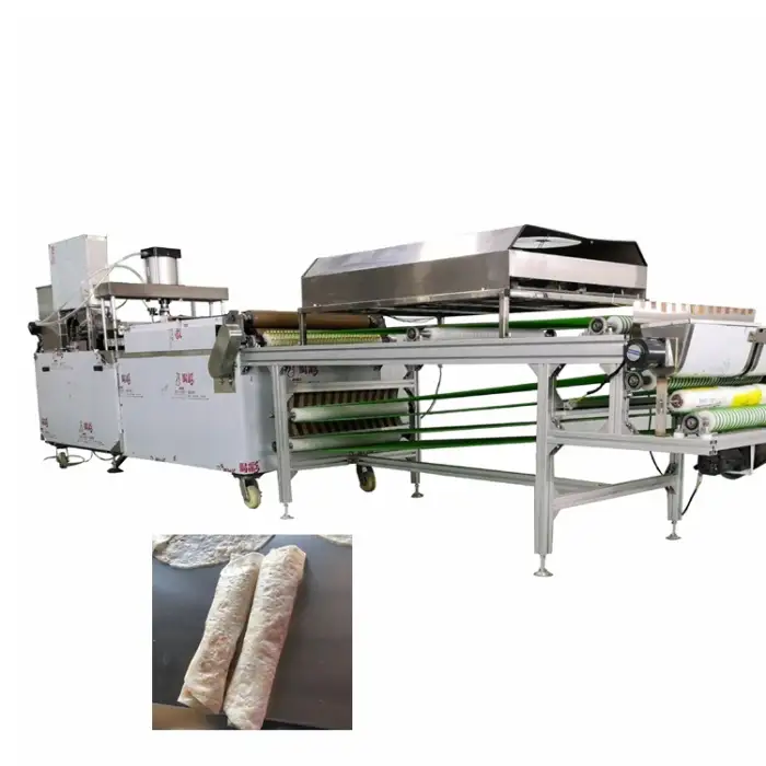 automatic 30m tortilla arabic bread pita bread chapati production line