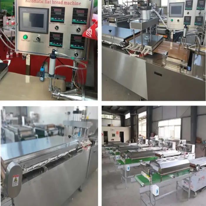 JUYOU Arabic Pita Naan Bread Paratha Chapati Roti Tortilla Making Machine Chapati Production Line