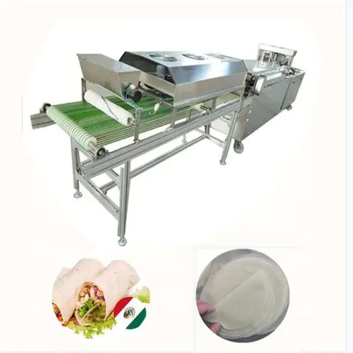 JUYOU Arabic Pita Naan Bread Paratha Chapati Roti Tortilla Making Machine Chapati Production Line