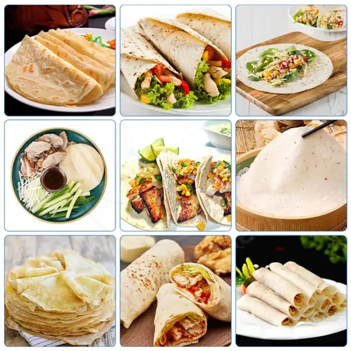 ORME Fully Automatic Portable Chapati Roti Make Machine Corn Tortilla Make Machine Commercial Home Use