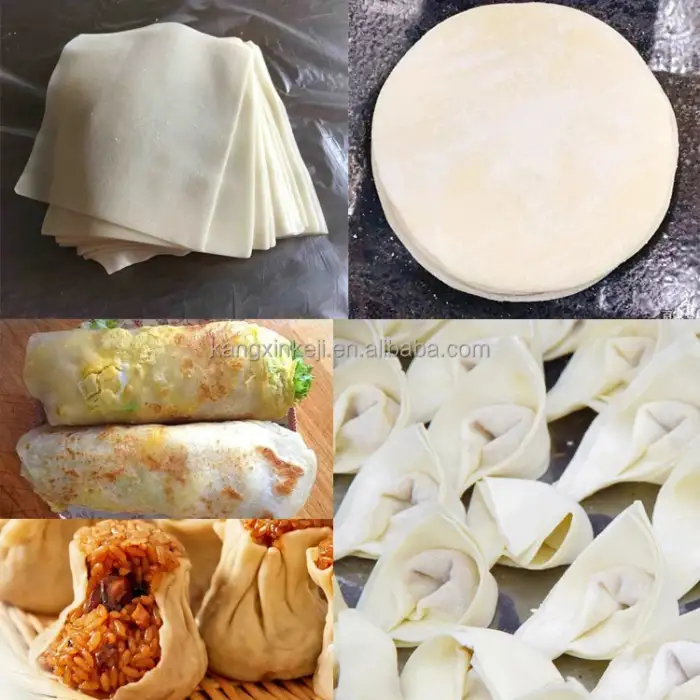 fully Dumpling Wrapper chapati Making automatic roti making machine Flour Corn Tortilla Maker Machine