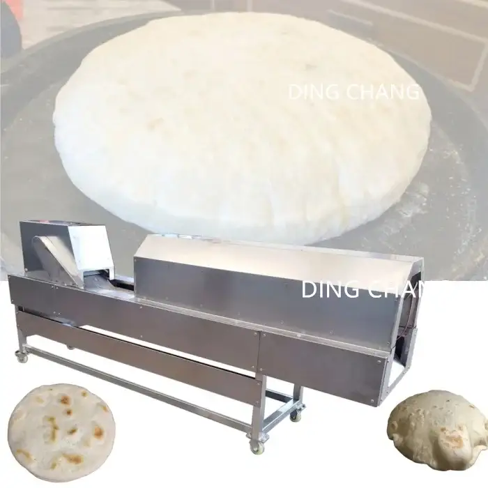 High efficiency roti chapati making machine paratha production line automatic tortilla press machine flat bread maker machine