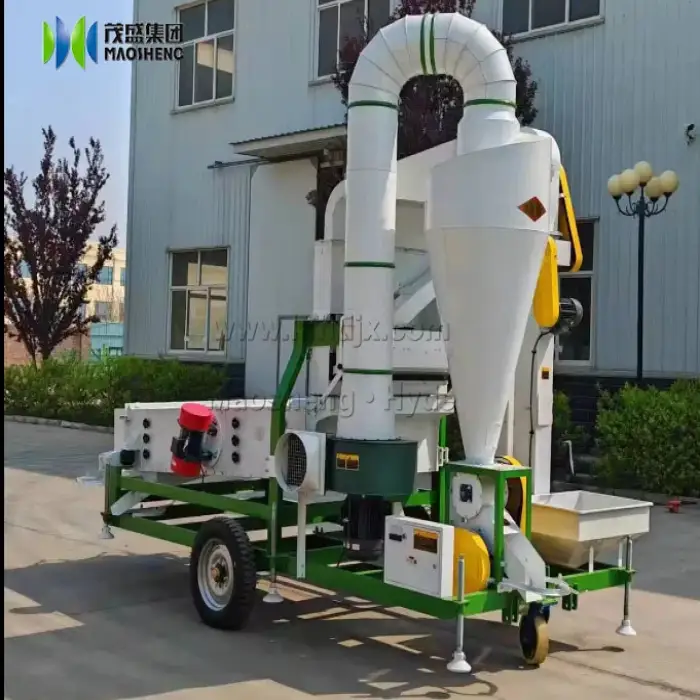 TQLZ wheat Black bean maize corn Soybean vibration screen cleaning machine