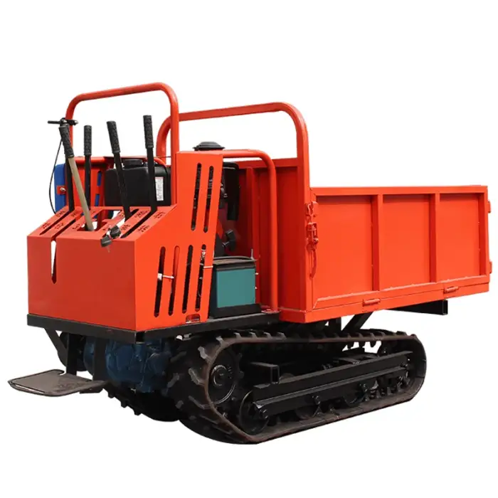 4T SL1500 Self Loading Power Handy Wheelbarrow Hydraulic Tipping Crawler Tracked Mini Dumper Concrete Truck Buggy