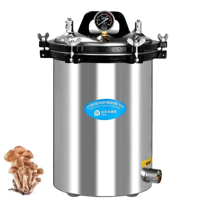 18 24 Liters Portable autoclave sterilization machine Laboratory Autoclave disinfection products