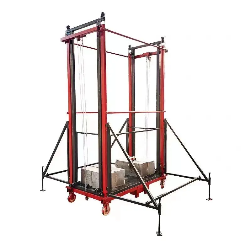 500KG Mobile Portable Electric Scaffold with 4m Lifting Height