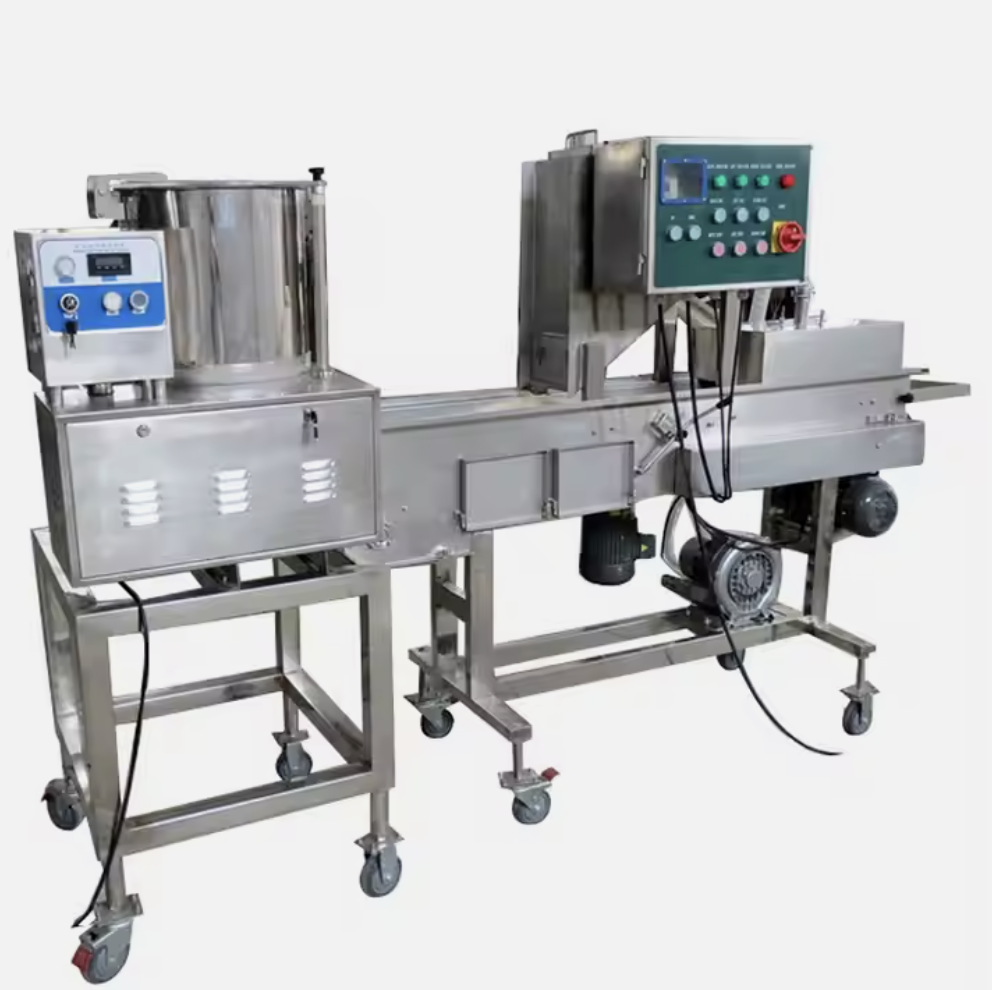 Commercial Beef Hamburger Processing Machines Automatic Burger Chicken Nuggets Production Line