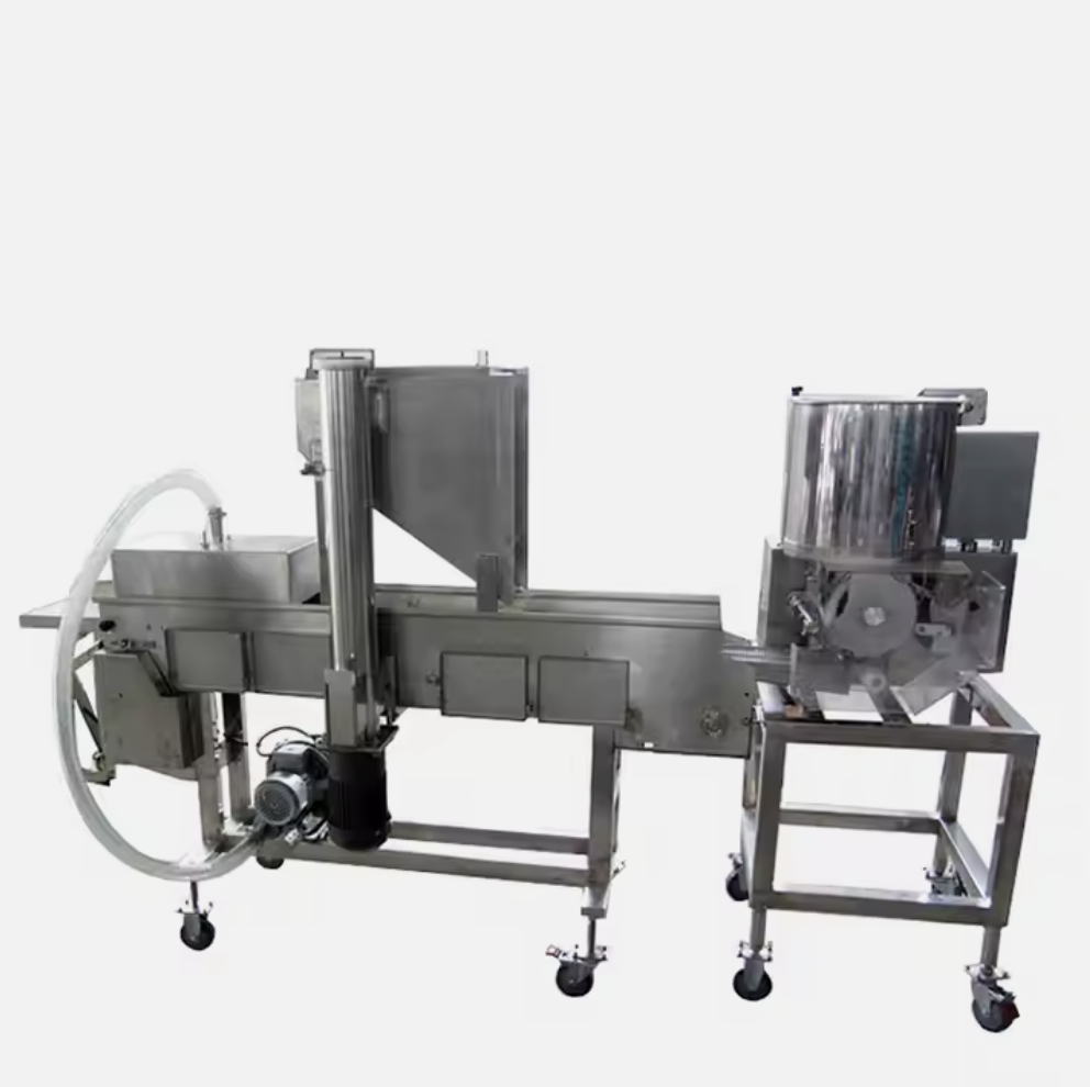 Commercial Beef Hamburger Processing Machines Automatic Burger Chicken Nuggets Production Line